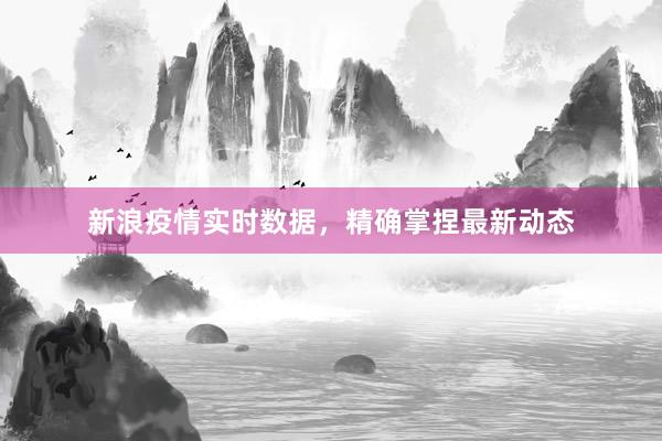 新浪疫情实时数据，精确掌捏最新动态